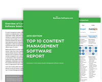 Top 10 Content Management Software Report