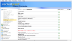 Centralpoint WebConfig Settings