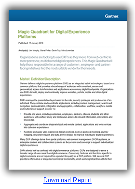 magic quadrant report